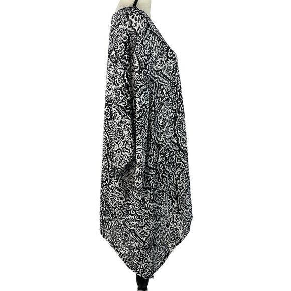 Maggie Barnes for Catherines 3X-Large Shark-Bite Top Dolman Sleeves Scoop Neck - Picture 5 of 9